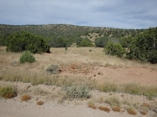 GDMBR: A side view, we're eying the terrain for camping.